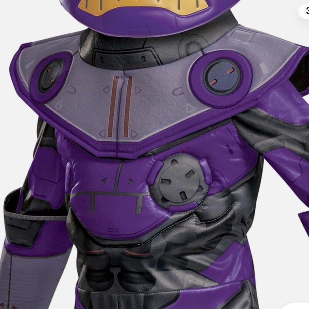 Disney Pixar Kids Zurg Costume - From Buzz Lightyear-Toy Story - Picture 2 of 6